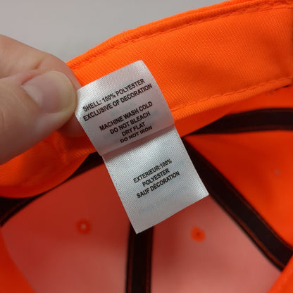 RedHead Baseball Cap Orange One Size Hook Loop Strapback Hunting Safety Hat