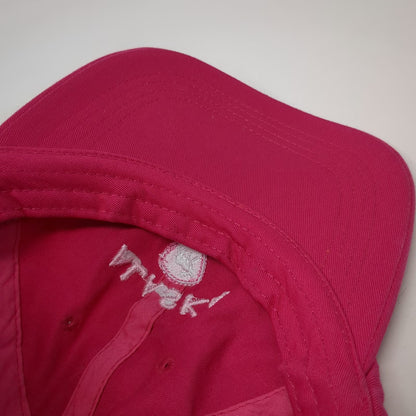 Prairie Mountain Alaska Last Frontier Pink One Size Baseball Cap Slideback Hat