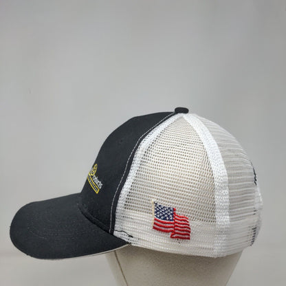 Reliable Asphalt Products Strapback Mesh Back Trucker Hat Black OSFA