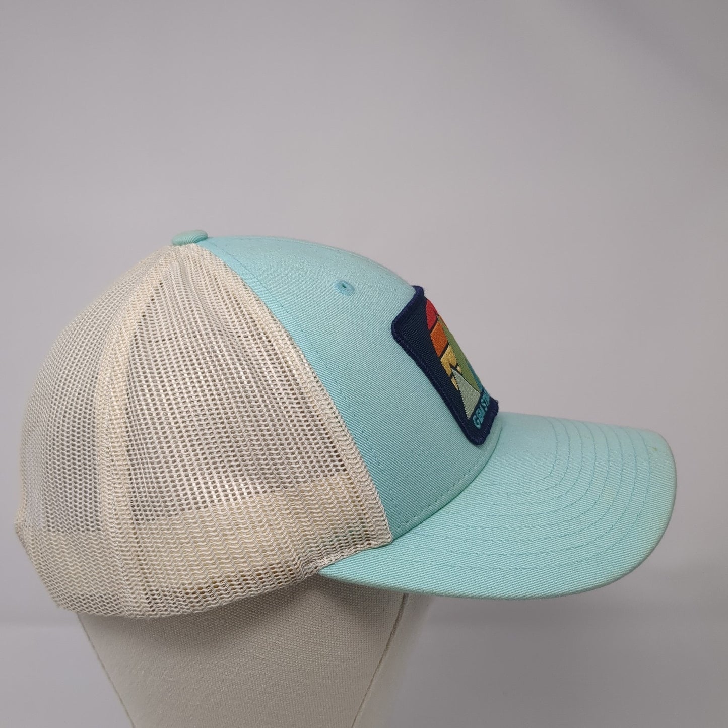 Gem State Of Mind Patch Mesh Back Trucker Hat Multi Large Richardson