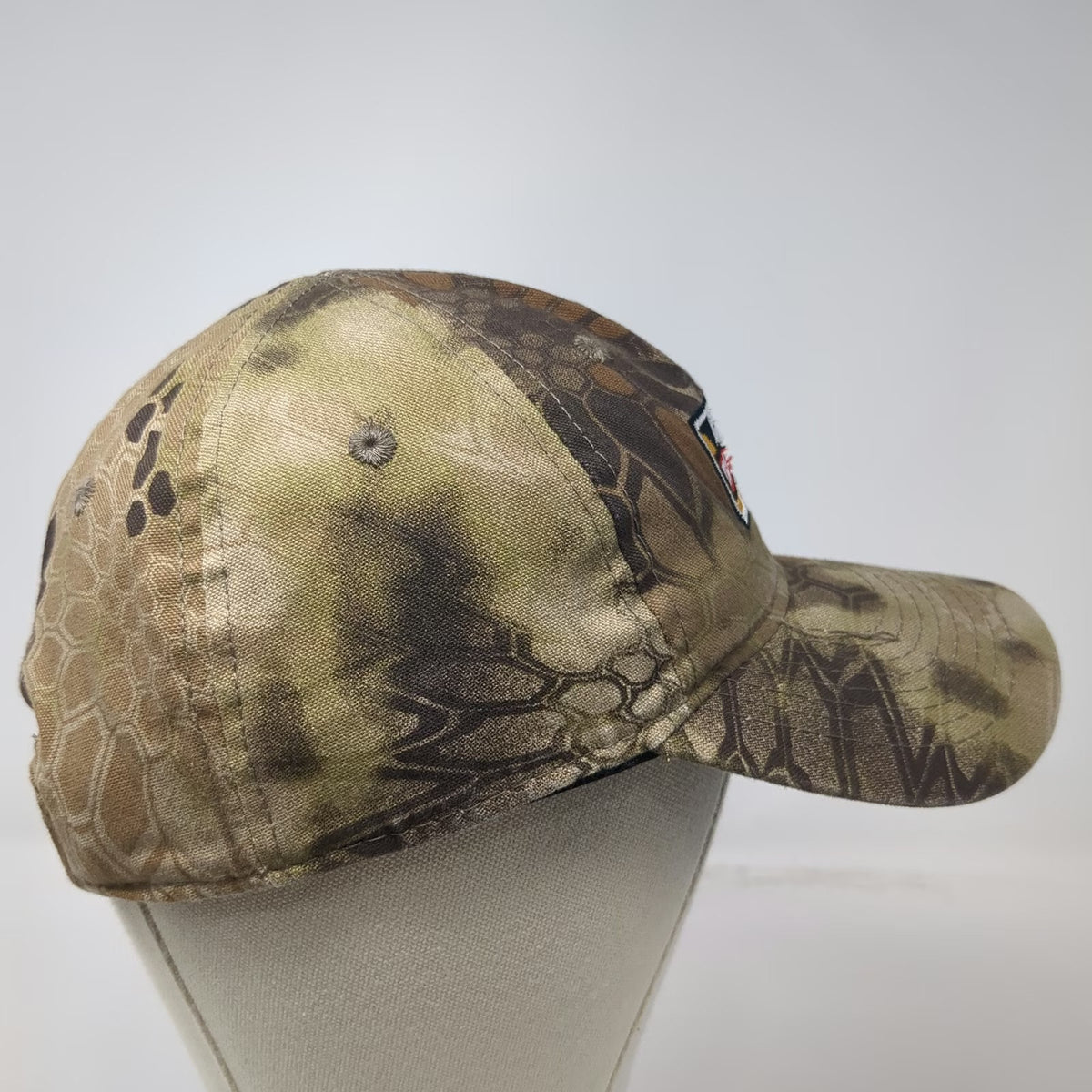 Outdoor Cap Baseball Brown One Size Kryptek Camo Rush Truck Centers USA Flag Hat