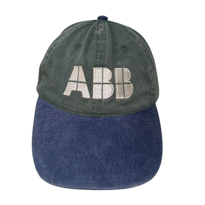 ABB Slideback Hat Multi One Size Embroidered Colorblock Otto 6 Panel