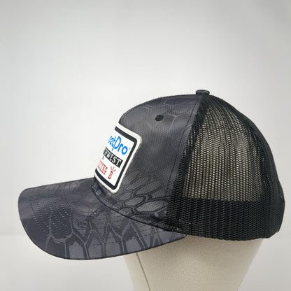 SweetPro Northwest by The Rising B Snapback Trucker Hat Camo OS Mesh Richardson