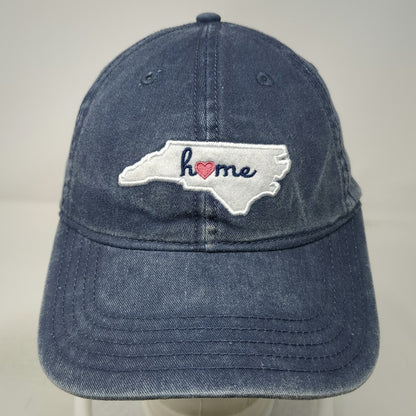 Home Free Baseball Cap Blue One Size North Carolina Heart Slideback State hat