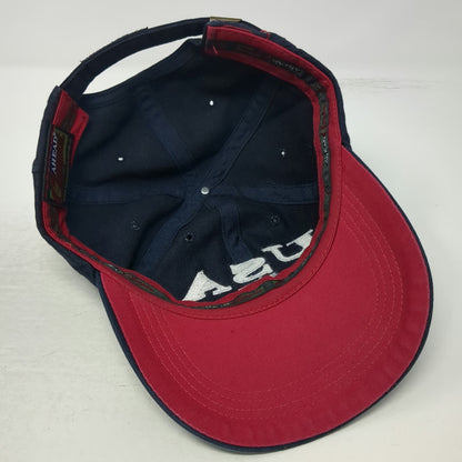 Ahead Baseball Cap Blue One Size USA North Jersey Country Club Slideback Hat
