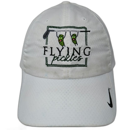 Nike Baseball Cap White One Size Flying Pickles Dylpickle Dri-FIT Golf Hat