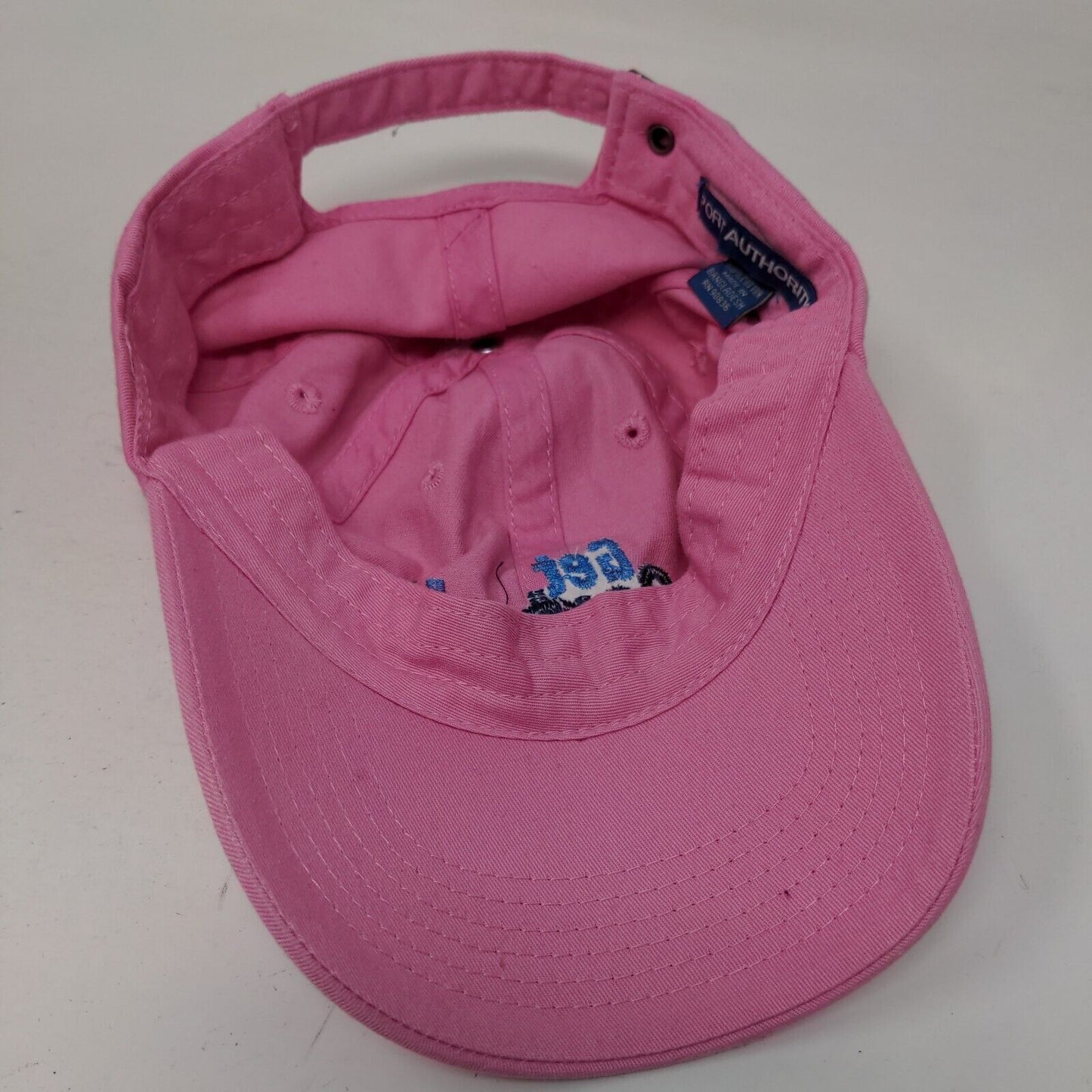 Get Carter Slideback Hat Pink One Size Adjustable Embroidered Port Authority