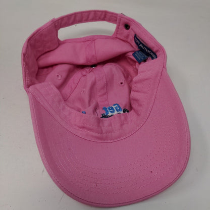 Get Carter Slideback Hat Pink One Size Adjustable Embroidered Port Authority