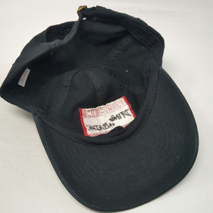 Baseball Cap Black One Size Hello I'm Dying Inside Name Tag Patch Cotton Hat