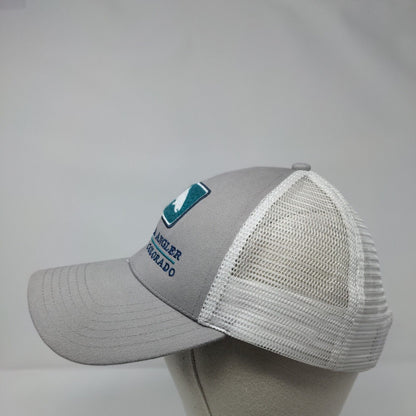 Telluride Angler Snapback Mesh Back Trucker Hat Gray OSFM Simms