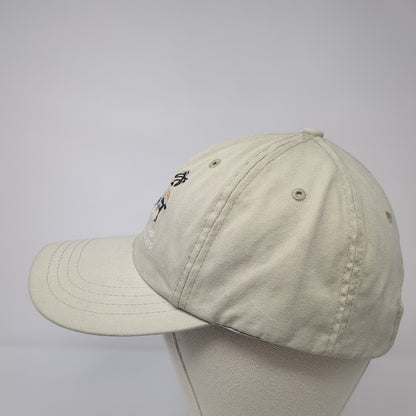 White Sands National Monument Baseball Cap Brown One Size Adjustable Embroidered
