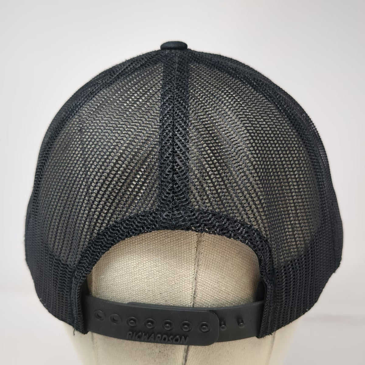Richardson Trucker Hat Black One Size Custom Weld Boats 1987 2025 Mesh Snapback