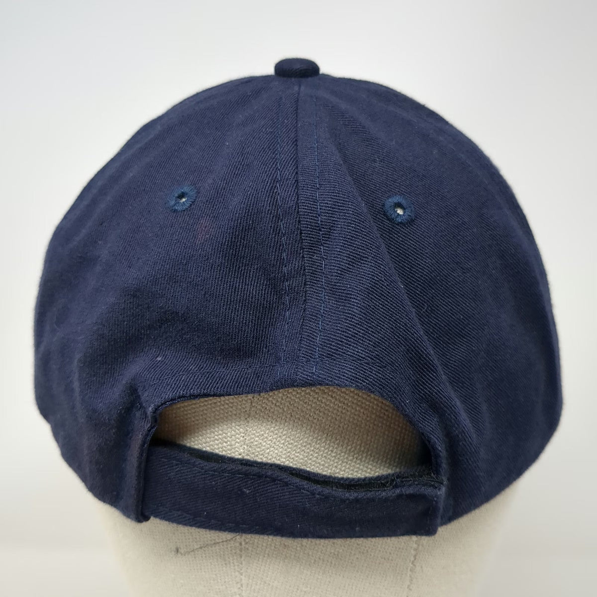 TCKB Morton Buildings Baseball Cap Blue One Size Cotton Strapback Logo Hat
