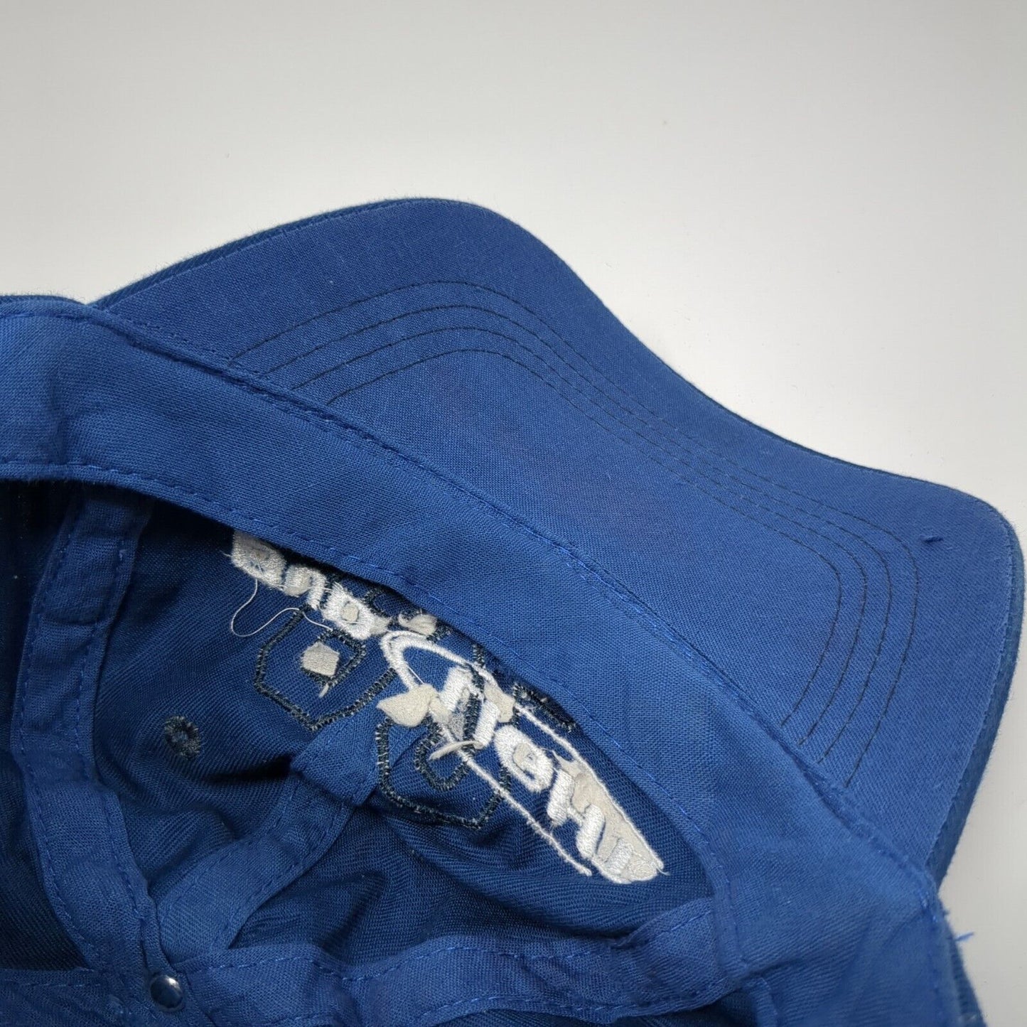 Bud Light 82 Strapback Hat Blue One Size Adjustable Embroidered 6 Panel