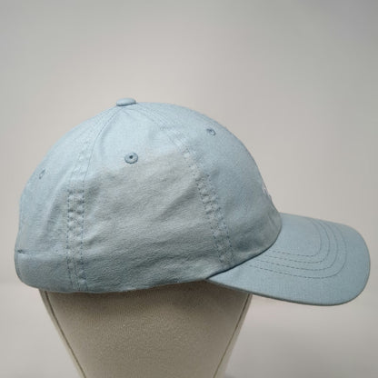 The North Face Baseball Cap Blue One Size Embroidered Logo Slideback Cotton Hat