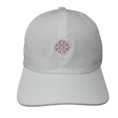 Excellence Playa Mujeres Mexico Strapback Hat White One Size Embroidered