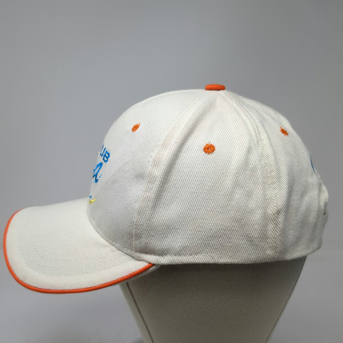 Baseball Cap White One Size Wyndham Resorts Club Viva Logo Adjustable Hat