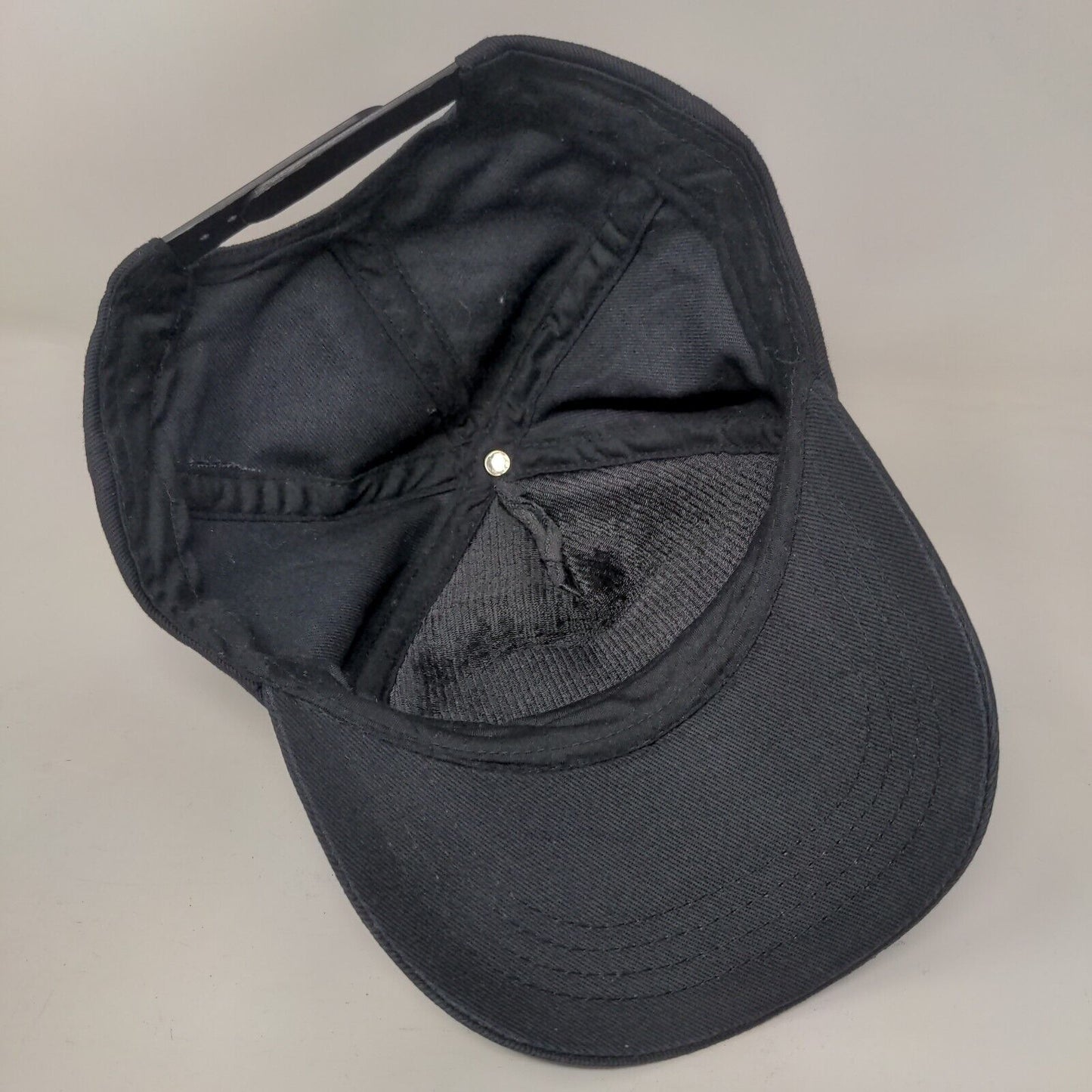 Pretty Girlz Grind Snapback Hat Black OS Adjustable Embroidered Vented Holes