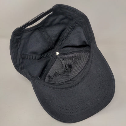 Pretty Girlz Grind Snapback Hat Black OS Adjustable Embroidered Vented Holes
