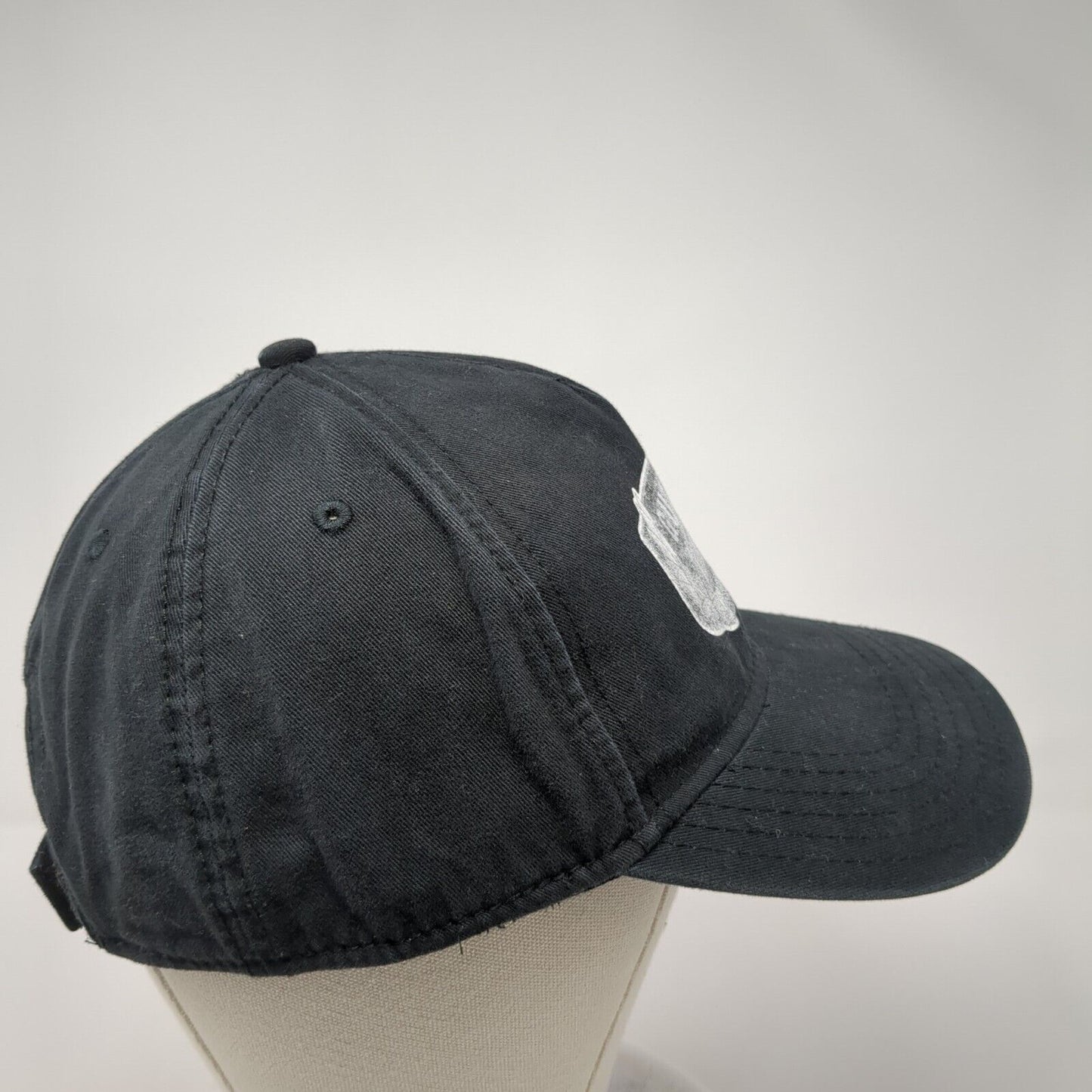 Guardian Strapback Hat Black One Size Solid Adjustable Outdoor Otto