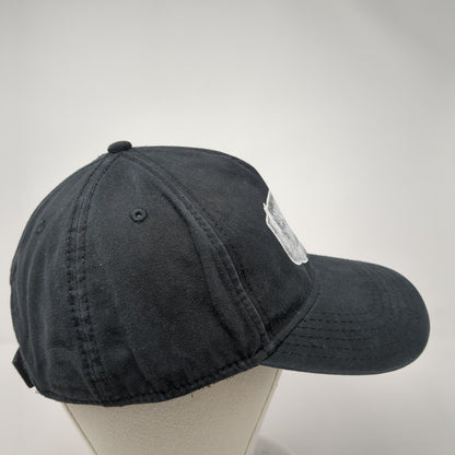 Guardian Strapback Hat Black One Size Solid Adjustable Outdoor Otto