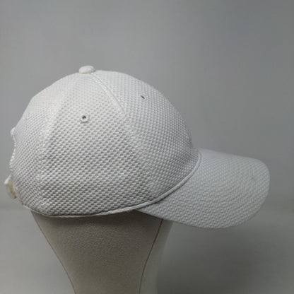 Nike Men's Strapback Hat White Embroidered Swoosh Logo Adjustable