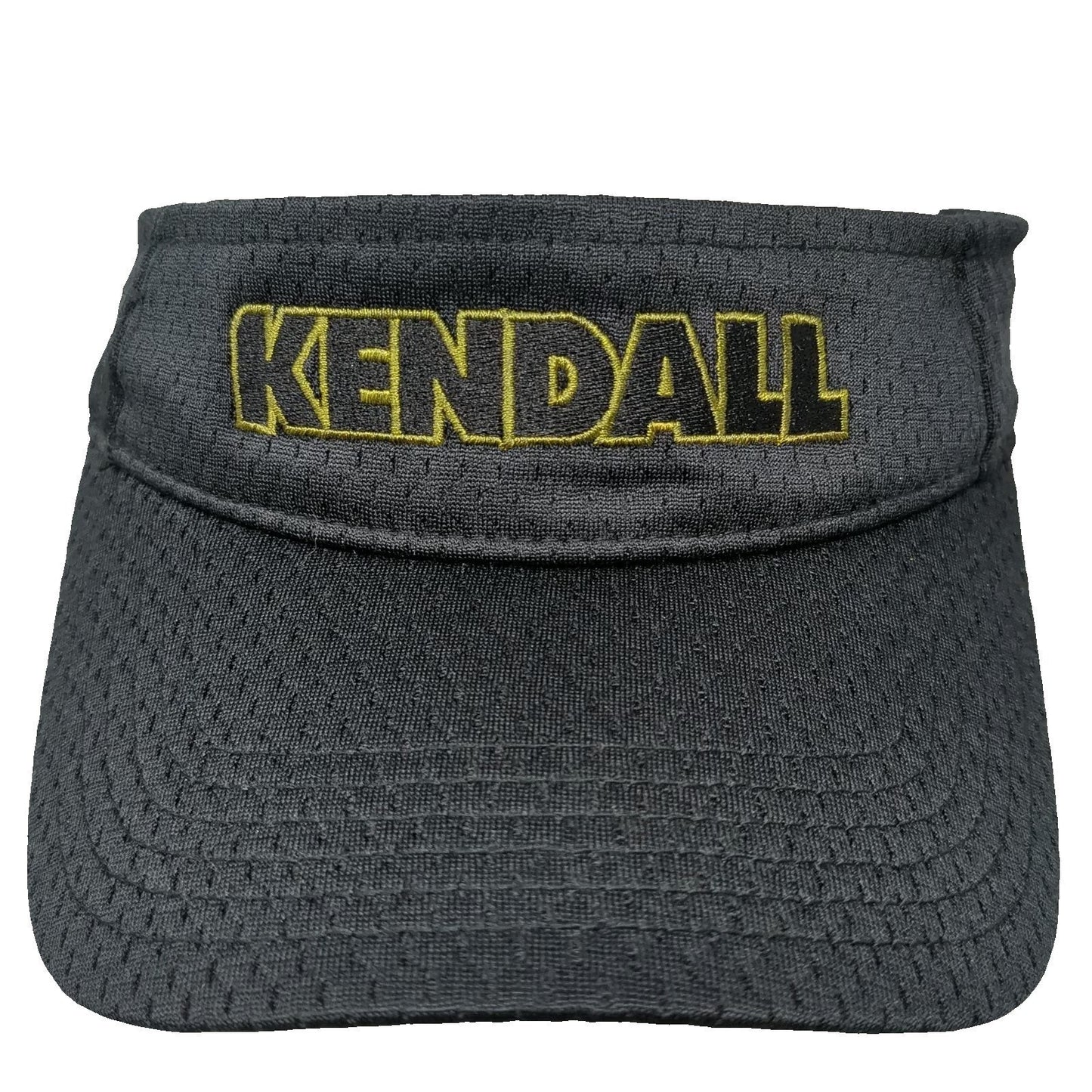 Pacific Headwear Visor Black One Size Strapback Kendall Gold Mesh Athletic Hat