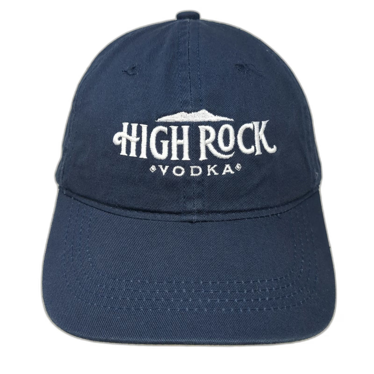 Outdoor Cap Baseball Blue One Size High Rock Vodka Embroidered Slideback Hat