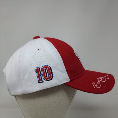 Coca Cola Mens Strapback Hat Multicolor Size OSFM Embroidered Texas Rangers Logo