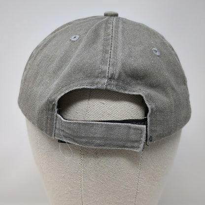 Lucky 7 USA Baseball Cap Gray One Size Yellowstone National Park Strapback Hat