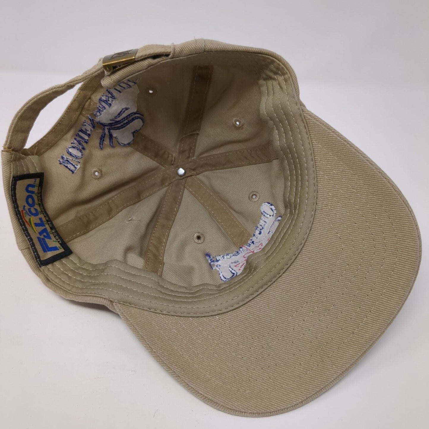 Outrageous Joy '99 Slideback Hat Tan One Size Women Of Faith Falcon