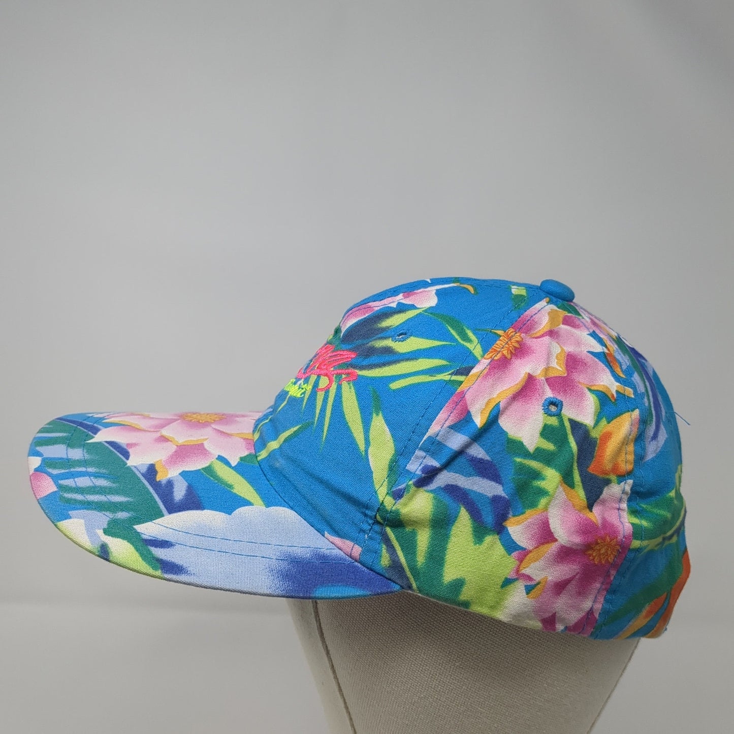 Kona Hawaii Snapback Hat Multicolor One Size Adjustable Floral Hawaiian