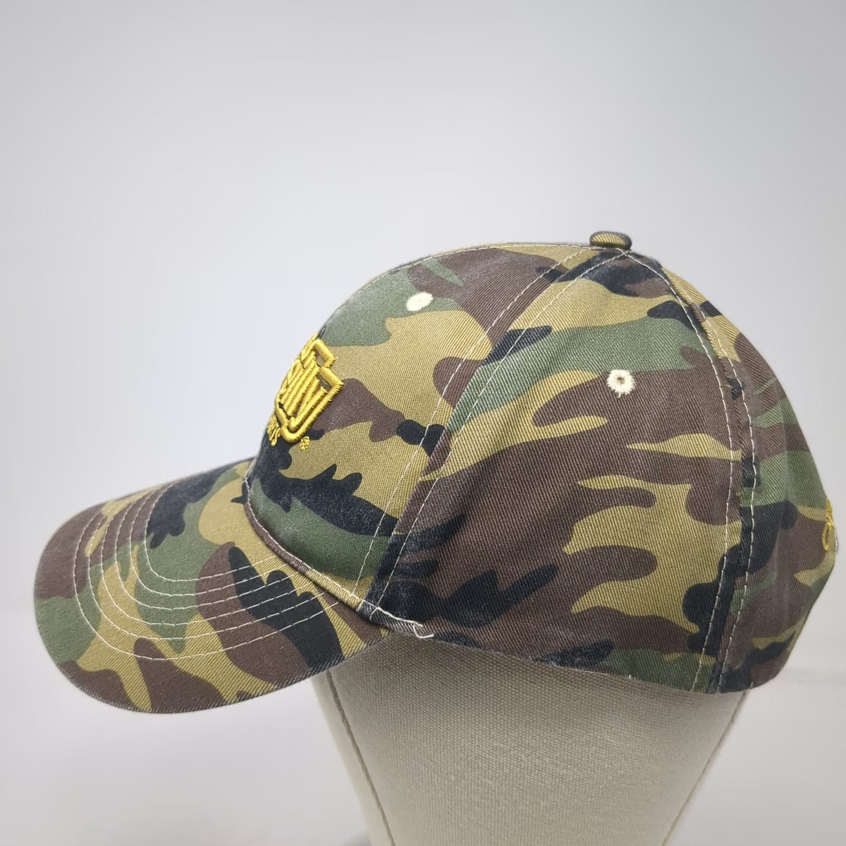 O'Reilly Auto Parts Baseball Cap Green Camo One Size Strapback Embroidered Hat