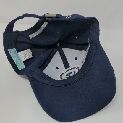 CZ Cozumel Mexico Slideback Hat Blue One Size Adjustable Embroidered Usha Ris