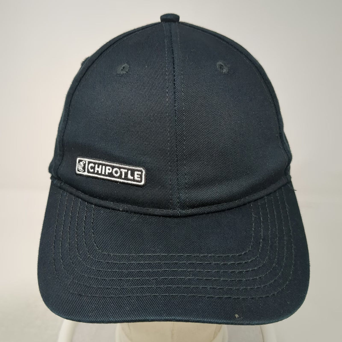 Loomstate Chipotle Baseball Cap Black One Size Organic Cotton Strapback Hat