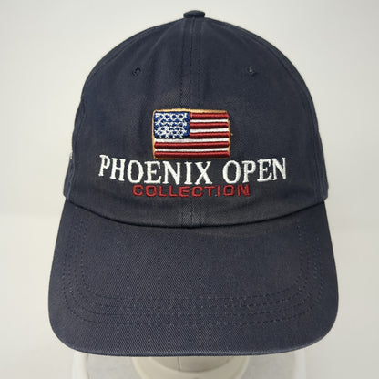 Phoenix Open Collection Slideback Hat Blue One Size Ahead USA Flag