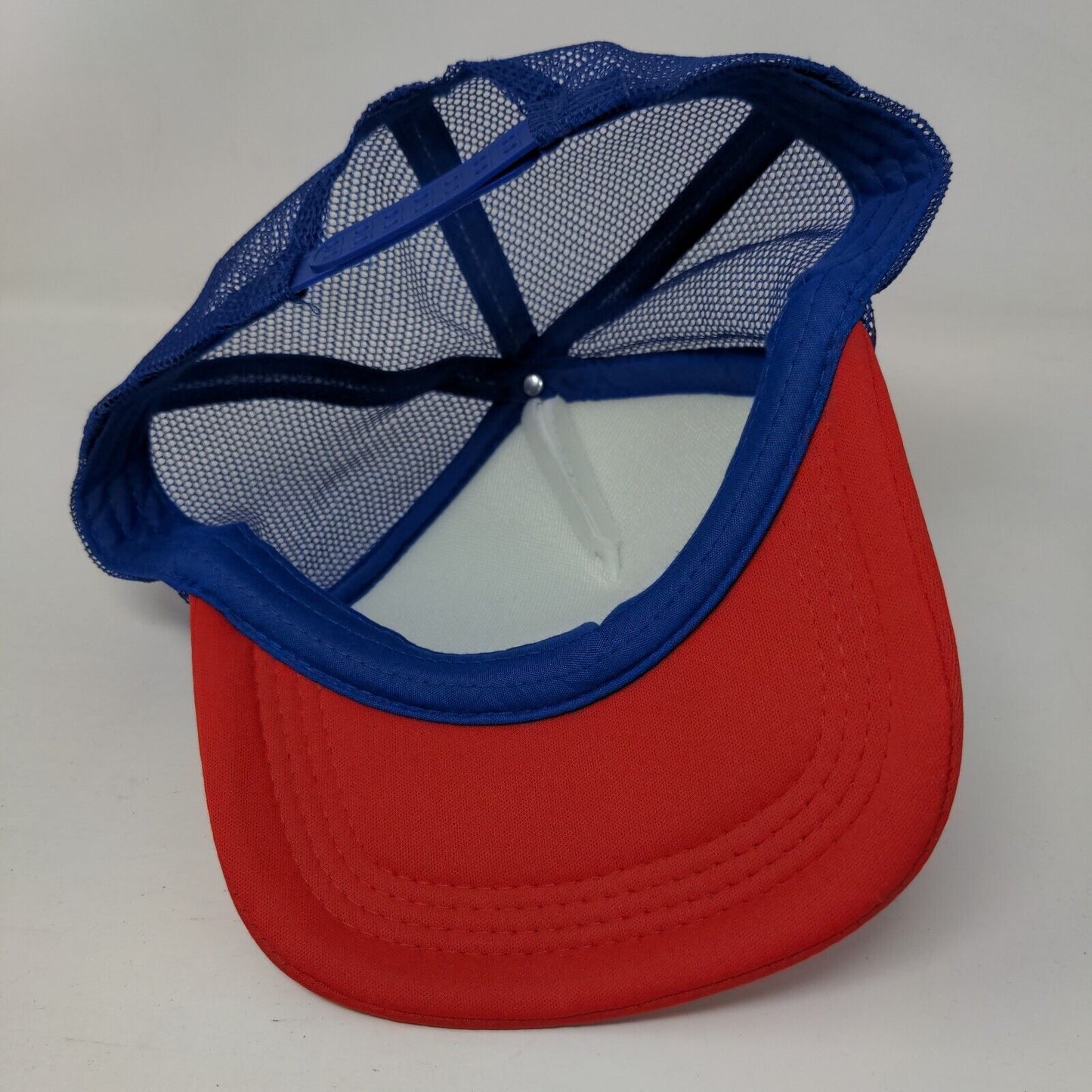 It's Not Gonna Lick Itself Snapback Trucker Hat Multi One Size Colorblock
