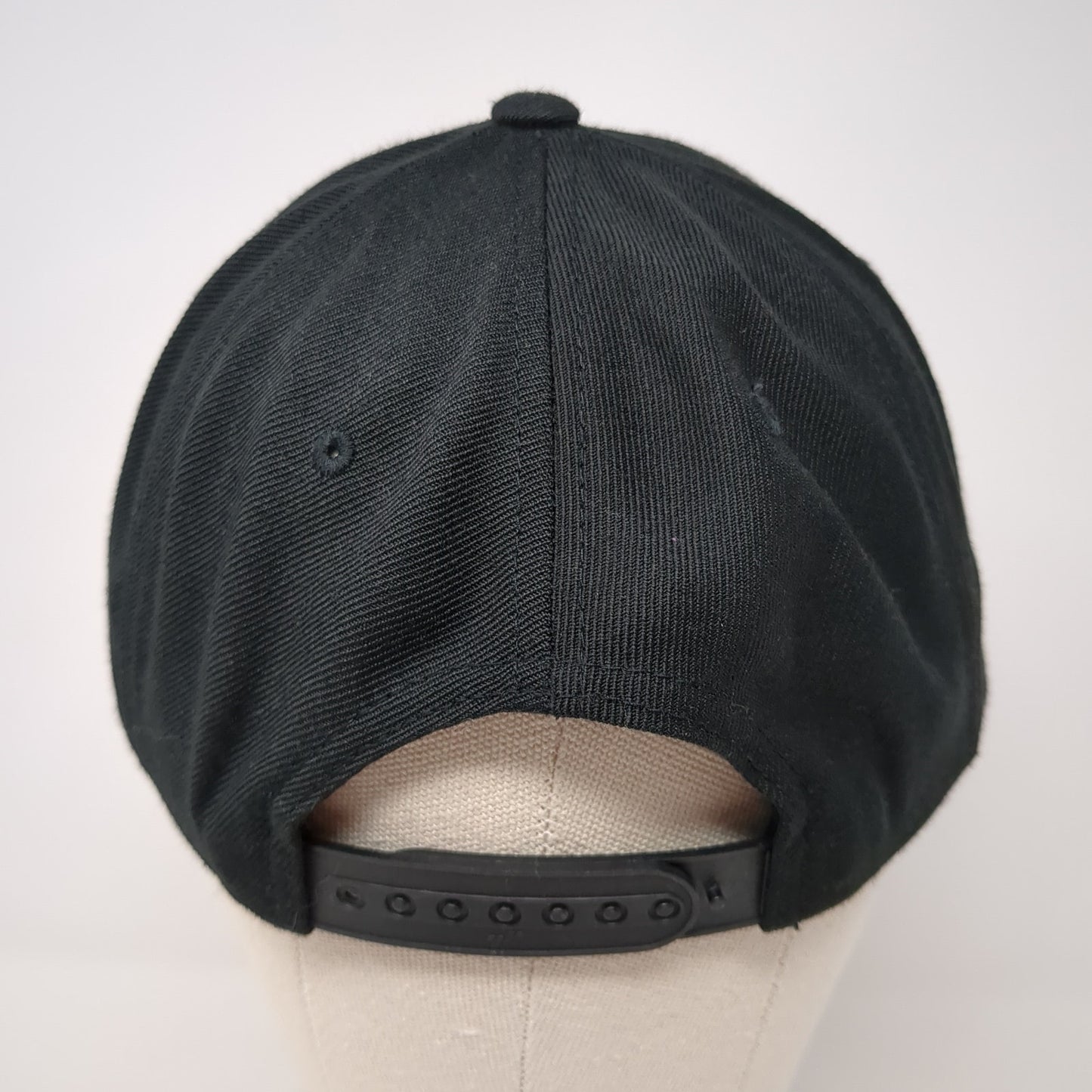 Sheep Snapback Hat Black One Size Adjustable Embroidered The Classics Yupoong