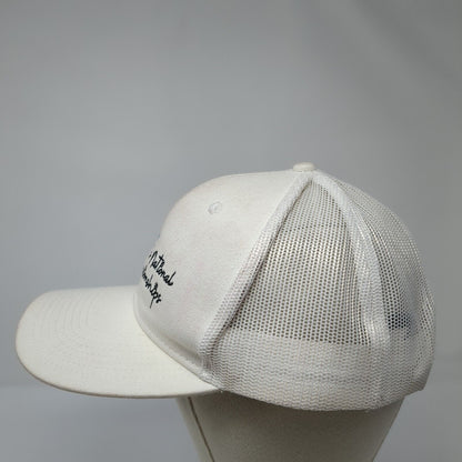 BRSC Indoor Championships Snapback Trucker Hat White One Size 6 Panel
