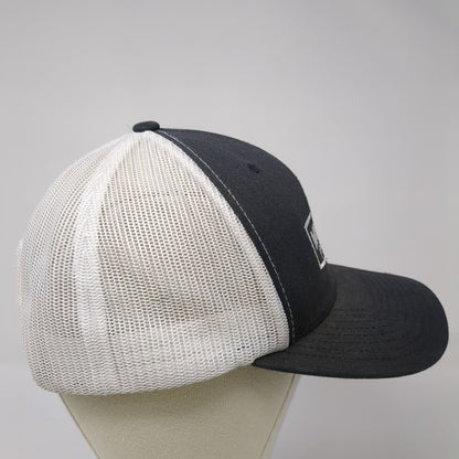 Mulch For You Snapback Trucker Hat Gray One Size Mesh Back Yupoong