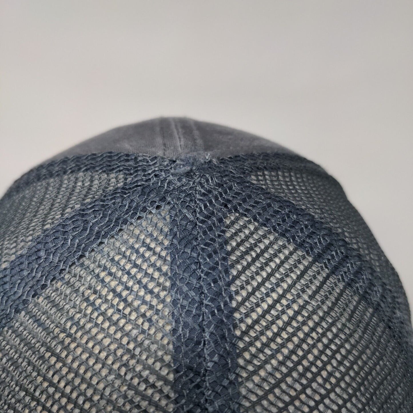 Simms Fishing Snapback Trucker Hat Gray One Size Mesh Back Outdoor