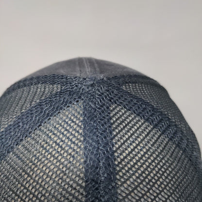 Simms Fishing Snapback Trucker Hat Gray One Size Mesh Back Outdoor
