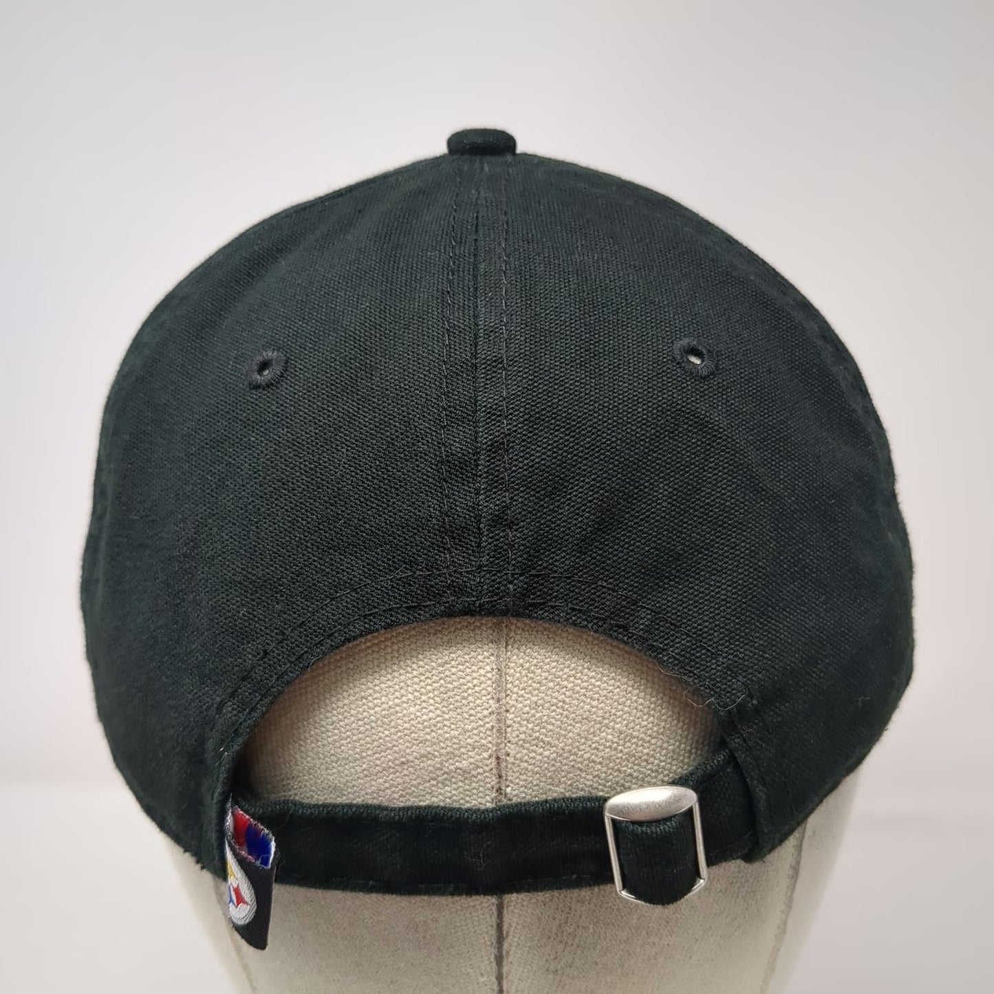 Pittsburgh Steelers NFL New Era Cap Black One Size 9TWENTY Slideback Curved Brim
