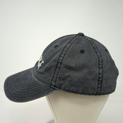 Spencer's Gifts Baseball Cap Black One Size Savage Embroidered Cotton Hat Slide
