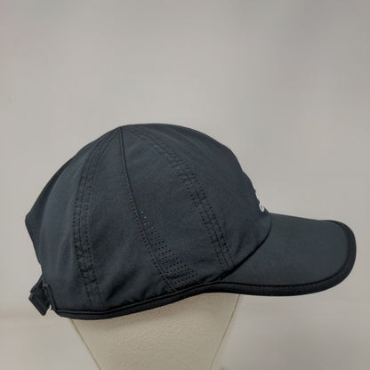 Adidas 3 Stripes Aeroready Strapback Hat Black One Size Adjustable