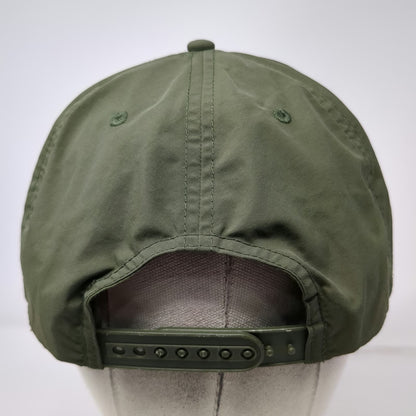 Local Hoops 5 Panel Green One Size Snapback New York Basketball Hat Flat Bill