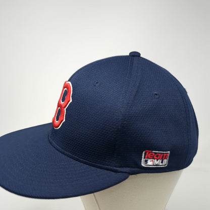 Boston Red Sox MLB OC Sports Baseball Cap Blue One Size Stitched Strapback Hat