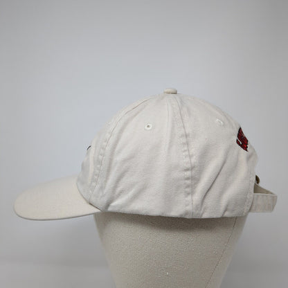 Lucky Dogs Slideback Hat Tan One Size Adjustable Embroidered Paramount