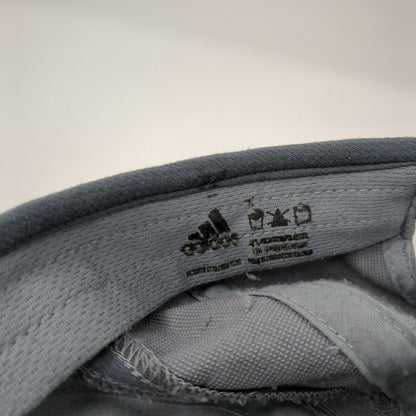 Adidas 3 Stripes Strapback Hat Gray One Size Adizero Solid Adjustable