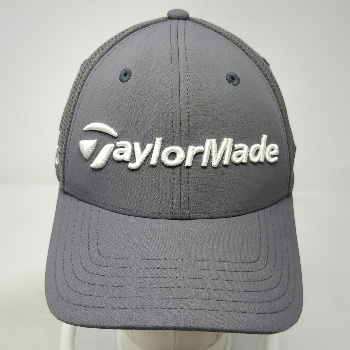 TaylorMade Baseball Cap Gray XL Mesh Back A-Flex RBZ R11s Golf Breathable Hat
